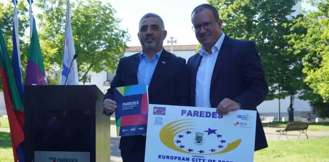 Município de Paredes está na ‘luta’ pelo título de Cidade Europeia do Desporto 2026
